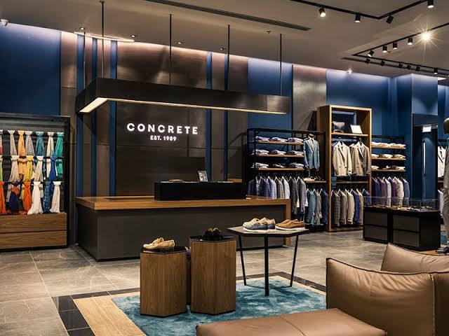 Concrete store mall of egypt